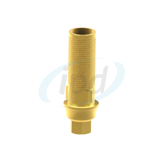 Reguliuojamo aukščio titaninė bazė su varžteliu. Tinka MIS® Seven®