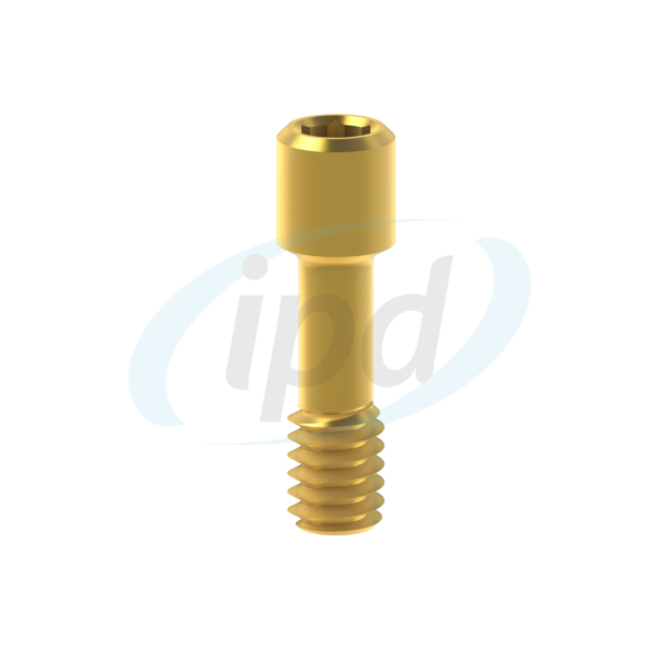 Titaninis varžtelis padengtas Titano Nitridu. Tinka MIS® C1/V3®