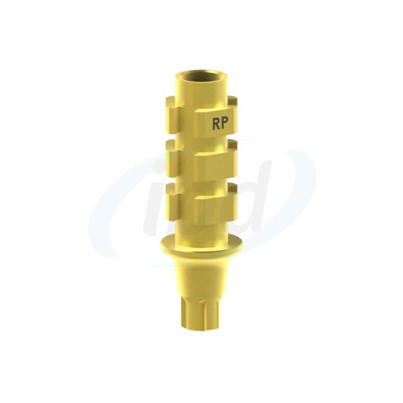 Laikinas Titaninis Abatmentas su varžteliu. Tinka Camlog® Conelog®